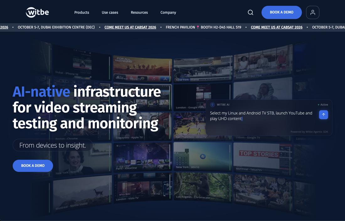 The new Witbe website, rebuilt end to end